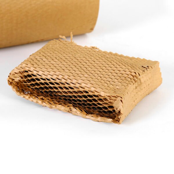 Eco-friendly Biodegradable Wrap Premium Quality Protective Cushioning Buffer Paper Perfect Moving Shipping Health Food Glasses Honeycomb Wrap Paper - Image 5