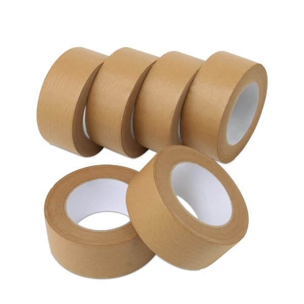 Manufacturers Custom Packing Tape Adhesive Brown Kraft Paper Tape - Image 2