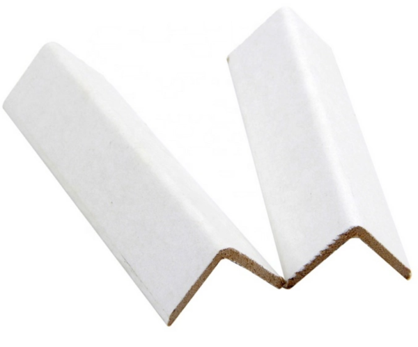 Eco Reusable Edge Protector Custom White/Brown V Shaped Hard Kraft Paper Corner Angle Guard Protectors - Image 6