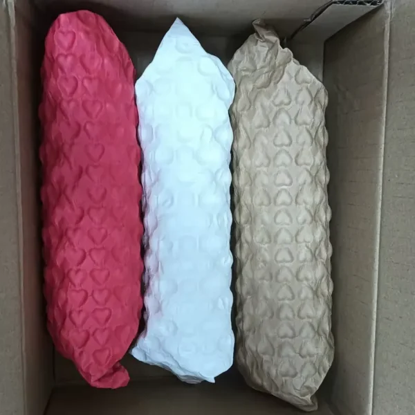 2025 New Arrival Safely Shipping Paper Bubble Kraft Wrap Wholesale Packaging Protective Recyclable Cushion Wrap - Image 6