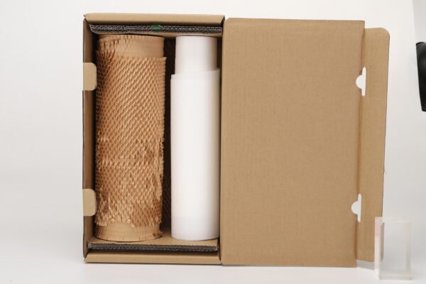 Packaging Cushion Wrapping Kraft Honeycomb Wrap Paper Roll Dispenser Manual Machine - Image 7