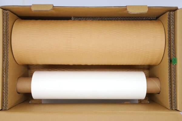 Packaging Cushion Wrapping Kraft Honeycomb Wrap Paper Roll Dispenser Manual Machine - Image 5