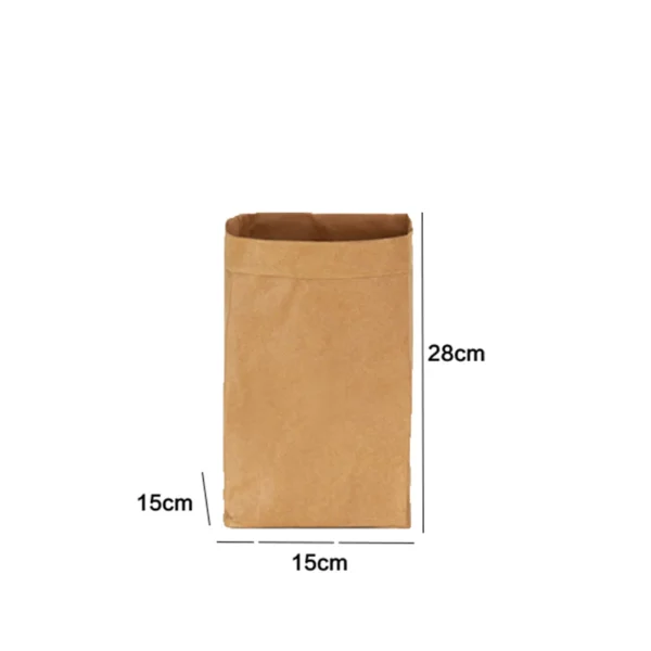 China Factory Wholesale Packaging Recyclable Kraft Paper Bag Brown Food Paper Bags - Image 9