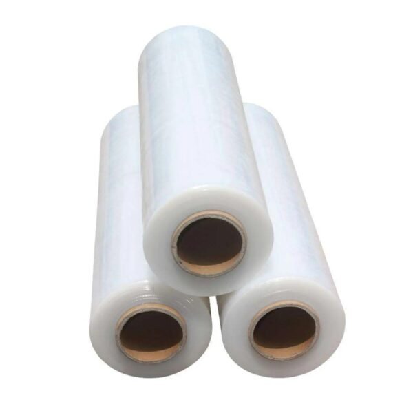 Stretch film PE Plastic Packaging Transparent Pallet Shrink Wrap Film LLDPE Industrial Hand Stretch Wrap Film Roll Film